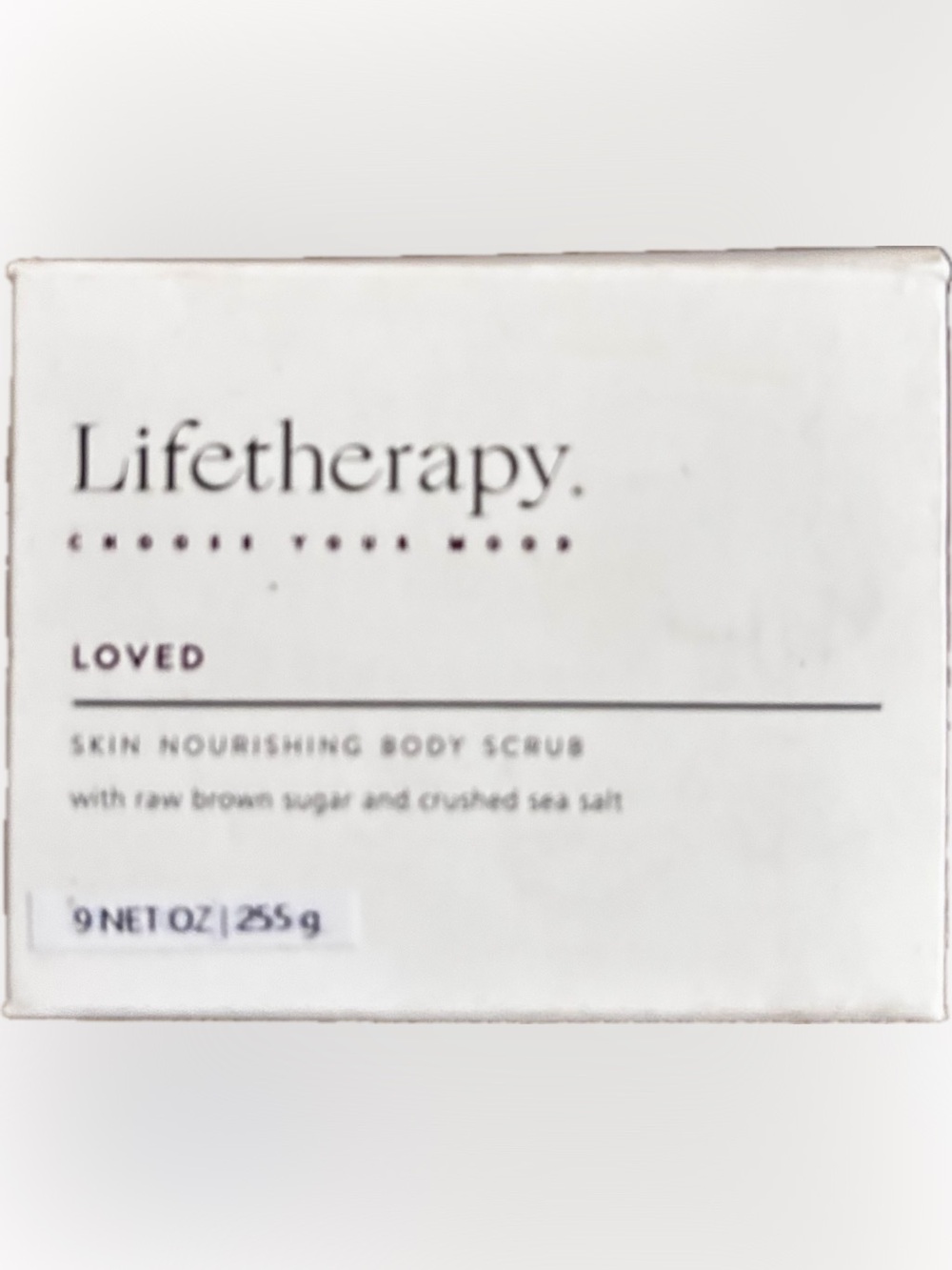 LOVED Skin Nourishing Body Scrub by Lifetherapy